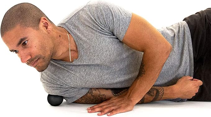2 ZEAK Lacrosse Massage Balls for Myofascial Release, Trigger Point Therapy, Muscle Pain and Tension, Yoga, Aid Therapeutic Recovery, Fascia Release, Deep Tissue-Solid Rubber Ball Construction (Blush)