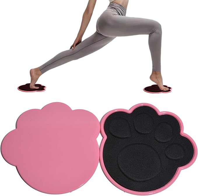 Exercise Sliders for Working out 1pair Dual Sided Core Sliders Abdominal and Full Body Gliding Discs Women Workout Equipment for Carpet Hardwood Floors Home Exercise, Decoraciones al aire libre