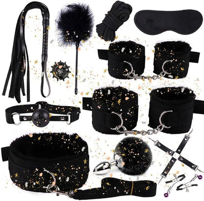 12 Piece Indoor Fitness Multifunctional Adjustable Set with Hip Trainer and Fitness Rope, Couple Gift - D10