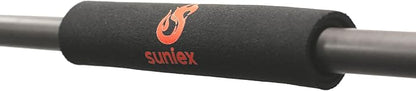 【SUNIEX】 HIGH DURABILITY Squat Pad - Fits ALL Olympic Bars - EASY CARRY – SUPER GRIP Design - Neck & Shoulder Protective Pad - Barbell Pad for Squats, Lunges, Weight lifting, Crossfit
