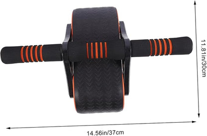 Ab Roller Wheel with Non-slip Design for Core Strengthening and Fat Burning Silent Movement Abdominal Trainer Wheel for Beginners and Advanced Adult Exercise