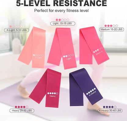 Home Pilates Kit 14 PCS, Pilates Ring and Ball Set with Adjustable Ankle Wrist Weights and Resistance Bands for Women Workout Set, Yoga Essentials Kit Equipment Accessories for Home Workouts