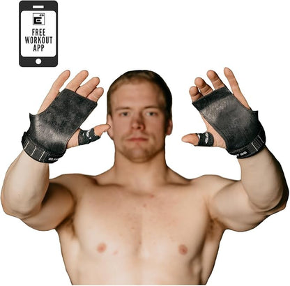 Element 26 IsoGrip Hand Grips for Cross Training, Gymnastics, and Weight Lifting - Gymnastics Grips for Men and Women - Hand Protection for Muscle ups and Pull ups