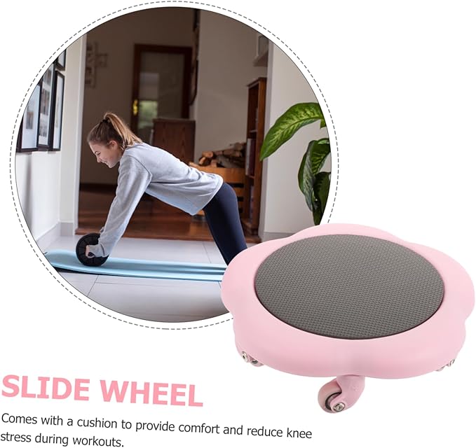 Sliding Discs for Exercise Fitness Abdominal Training Board Lightweight Portable Workout Equipment Anti-skid Sweat-resistant for Core Strengthening Balance Training