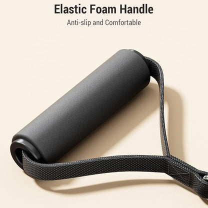 Fitness Pump Adjustable Resistance Band 3 to 17kg Home Exercise Equipment Portable Cable Machine for Arms Legs Chest for Home Training Gym
