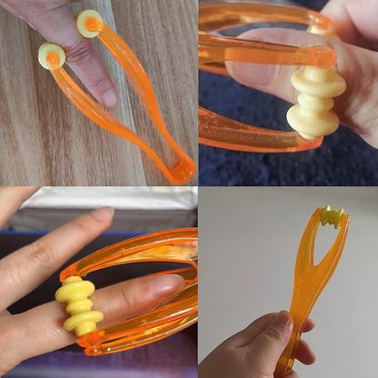 2 Pack Finger Massager Roller Set Hand Massager Trigger Finger Therapy Tool for Arthritis and Joint Pain Relief Blood Flow Circulation Improvement Repetitive Strain Relief Carpal Tunnel Symptom