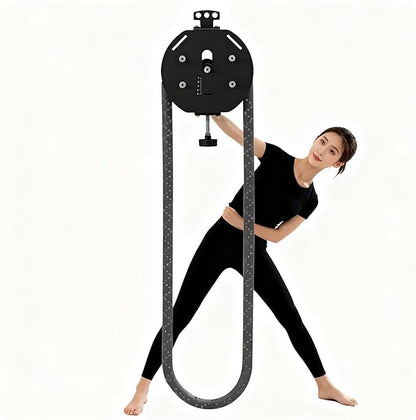 Endless Rope Trainer, Adjustable Resistance 30kg/330lbs Trainer Machine, Suspension Endless Rope Pulley System, Closed-Loop Nylon Rope, Home Gym Rope for Interval Resistance Training