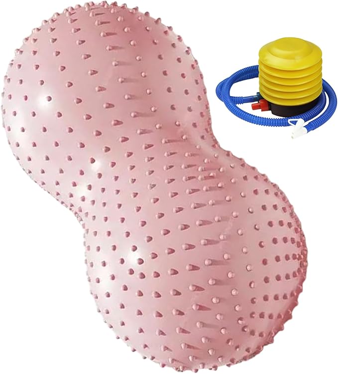 Exercise Ball | Groundnut Shape Balance Tool | with Air Pump Workout Balls for Exercise,for Workout Home Pregnancy Physical Women Fitness Kids Office