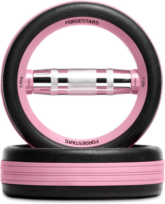 Dumbbell Weight Plates –Dual Purpose Ergonomic Fitness Equipment, Multifunctional Design for Strength Training, Full Body Workouts and Home Gym