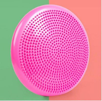 1pc Inflatable Half Sphere Yoga Balls, Massage Ball Trainer Balancing Ball for Yoga Pilates Fitness Labour 33cm