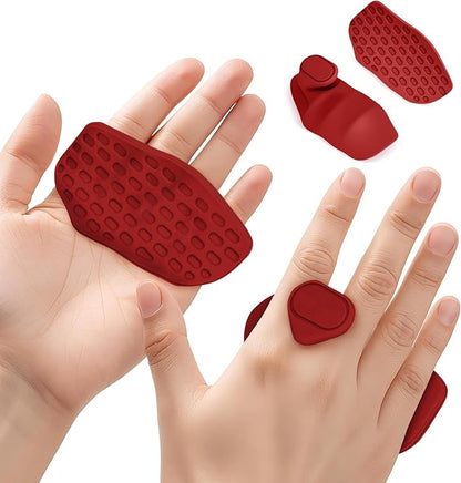 HUAFA Anti-Slip Workout Grips, Gym Grips Weight Lifting Grips Pads, Ergonomics Weight Lifting Gloves for Men Women Deadlift, Fitness Training and Exercise, Gym Grips Pads for Palm Protection