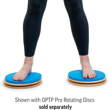 OPTP Foam Disc Pads - 10 1/2" Soft Foam Pads - Foam Balance Pad Set Pairs with The OPTP Pro Rotating Discs for Comfortable Hand and Forearm Placement