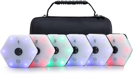Reaction Training Lights with App for Speed and Agility Exercises, Fun for All Ages