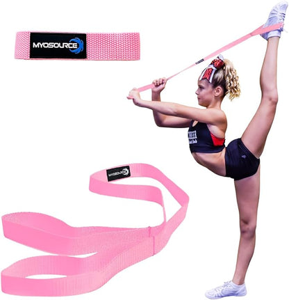 Cheer Kinetic Bands – Leg Resistance Bands for Cheerleaders | Improve Flexibility, Jumps, Stunts & Tumbling | 4-Level Resistance System with 12 Stunt Strap Colors + Digital Training Downloads