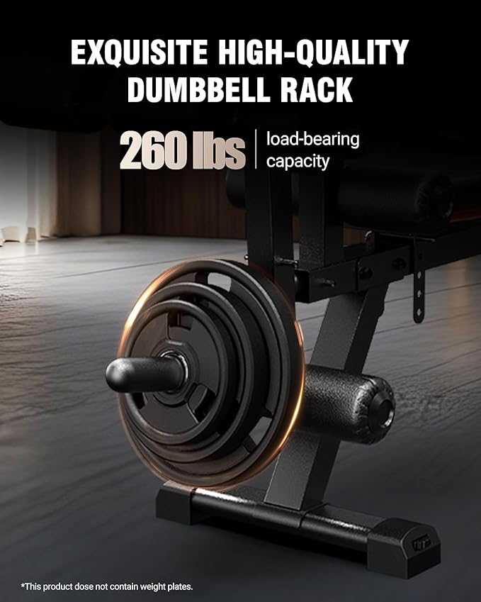 HARISON Adjustable Weight Bench, Bench1000 MAX Heavy Duty Workout Bench Press with Leg Extension and Preacher Pad for Home Gym Strength Training, Flat Incline Decline Sit Up Bench