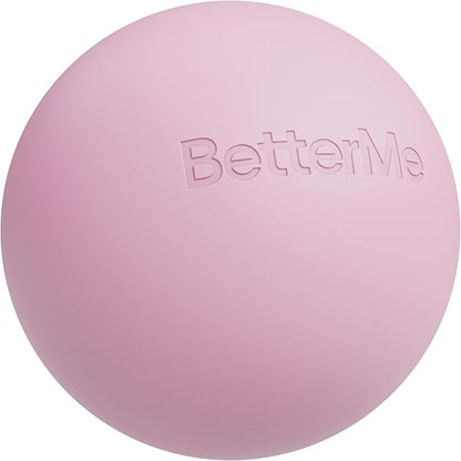 BetterMe Soft Pilates Ball – 8 Inch Mini Exercise Ball for Pilates, Yoga & Core Training – Small Stability Ball for Women – Portable Workout Tool