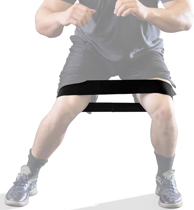 Serious Steel Fitness Hip and Glute Activation Band | Squat & Deadlift Warm-up Band for HIPS and Glutes