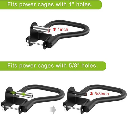 SELEWARE Power Cage Accessories, Dip Handles, Pull‑Up Stations, and Multi‑Grip Training Attachments