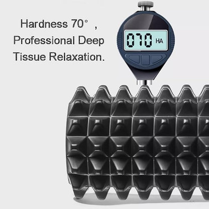Wave Textured Massage Back Roller,High Density Fitness Exercise Foam Roller for Deep Tissue Muscle Massage,for Whole Body(Color4)