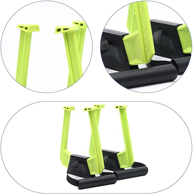 2 Pieces Portable Training Equipment Fitness for Home Gym Exercise Door Frame Thickness 10 .5cm