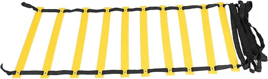 Acouto Polypropylene Speed Ladder for Soccer Training & Footwork Fitness -, Portable, Quick Setup with Storage Bag, Rope