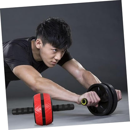 Advanced Ab Roller Wheel with Wide Stable Wheel for Multi-angle Abdominal Muscle Training Large Design Exercise Roller for Home and Gym Fitness Includes Knee Mat for Core Strength
