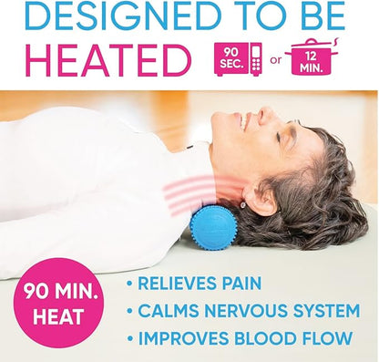 Dr. Cohen’s Deep Tissue Massage Roller-acuBack Heatable Massage Roller - Better Than Any Foam Roller for Exercise, Massage and Muscle Recovery- Physical Therapy Back Roller Muscle Massager Tool