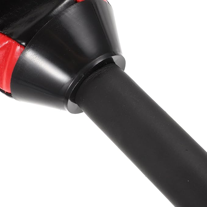 Healifty Desktop Portable Boxing Speed Reaction Ball for Reflex Training, Small Red Decompression Punching Bag for Home and Office Exercise