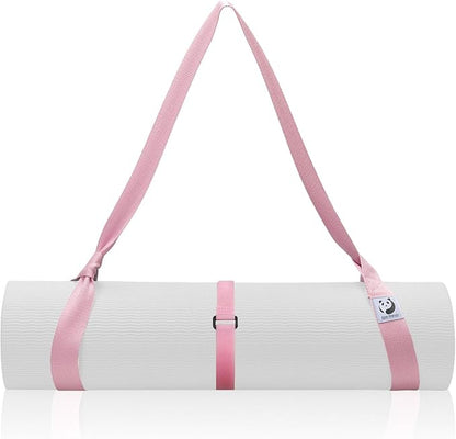 Slim Panda Yoga Mat Straps for Carrying, Adjustable Yoga Mat Carrier Sling Fits All Mats(Mat Not Included)