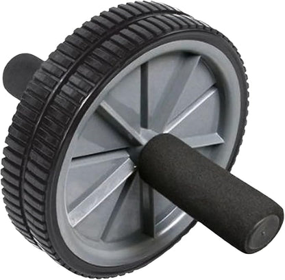 Daiwa Felicity Core Fitness Dual Ab Wheel – Dual-Wheel Ab Roller for Core Strength & Full-Body Workout – Strengthens Abs, Obliques, Back, Hips & Glutes – Portable Core Trainer for All Fitness Levels