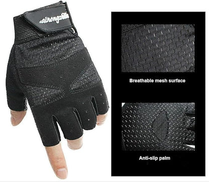 INOGIH Workout Exercise Gloves for Men and Women - Lightweight Gym Gloves for Weight Lifting, Cycling, Training