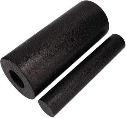 Foam Roller 2 in 1 High Density Muscle Roller for Sports Massage Stretching Physical Therapy Deep Tissue Myofascial Release Pain Relief Trigger Point Massage Tool