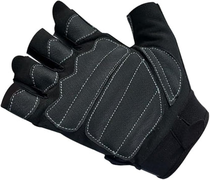 Weight Lifting Gloves, Breathable Workout Gloves for Men, Gym, Cycling, Exercise, Fitness, Training, Grip, Cushion Pads