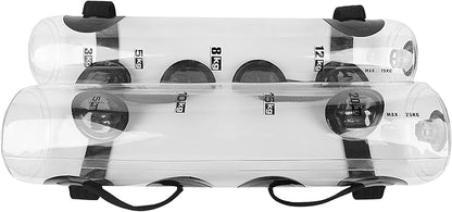 Water Aqua Bag Weight Training for Fitness Workout Building Core Full Body with Instability PVC Handles Includes Air Pump