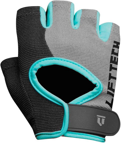Lift Tech Fitness Workout Gloves for Women - Gym Gloves for Women Into Weightlifting, HIIT, Strength Training - Female Lifting Gloves with Full Palm Protection