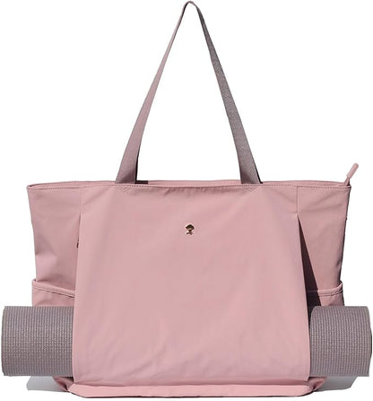 ESVAN Yoga Mat Bag Yoga Tote Carrier Shoulder Bag Carryall Tote for Office,Yoga,Pilates,Travel,Beach and Gym