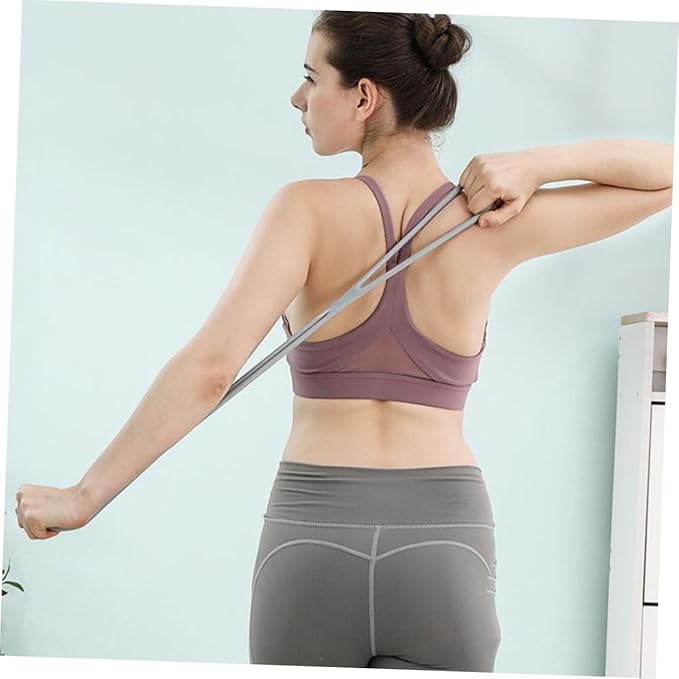 2Pcs Yoga Fitness Stick Kit Durable Pilates Rod for Full Body Workout Portable Exercise Bar for Resistance Training for Home Travel Use