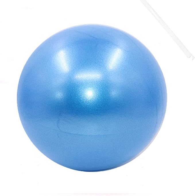Small Exercise Ball 9 inch Pilates Ball Mini Yoga Ball Anti Burst Balance Physical Therapy Balls