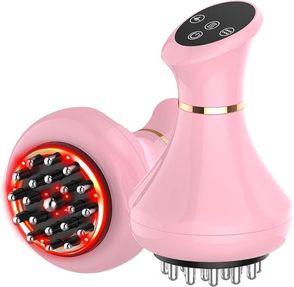 Lymphatic Drainage Massager, Anti Cellulite Massage Tool For Thigh & Belly Stretch Marks & Cellulite Reduction, Handheld Massage tools for Sciatica Nerve, Legs, Arms, Hip, Muscle, Low Back Pain Relief