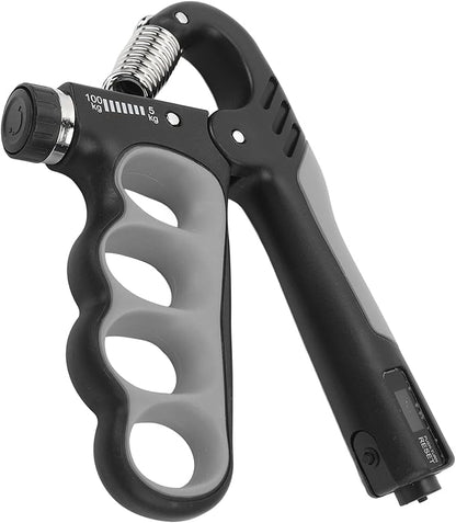 Hand Grip Strength Trainer, Thickened Spring Hand Grip Strengthener Adjustable Resistance 11.0‑220.5lb for Musicians for Hand Injury Recovery