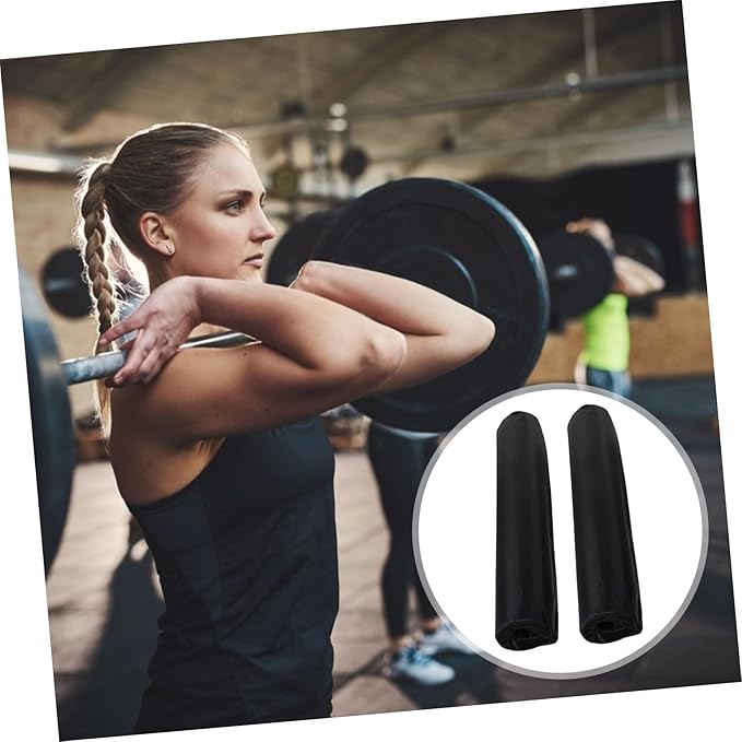 BESPORTBLE Barbell Shoulder Pads Weight Bar Multi Gym Attachment Thrusts Barbell Pads Wall Hip Thrust Pad para
