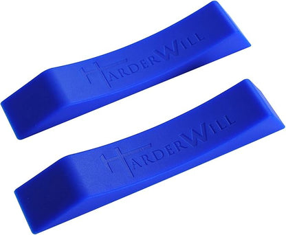 HarderWill Deadlift Jack Alternative (1 Pair) Easy to Load and Unload Weight Plates, Perfect for Deadlift, Crossfit, Powerlifting, Weightlifting, Home Gym for Your Gym Bag
