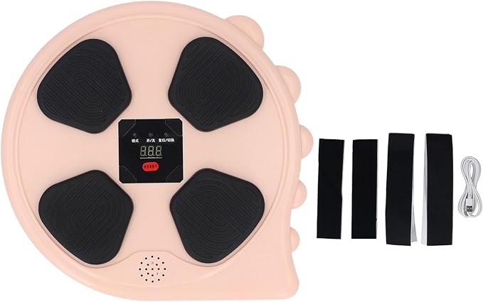Alomejor Music Boxing Kit,Interactive Training Feedback,Smart Sensor Trainer,Built-in Music Feature for Home Workouts Personal Training Fitness Enthusiasts