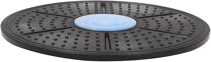 Balance Board Wobble Board for Balance Training Step Platform Fitness with Maze Design Blue for Home Workout Pilates