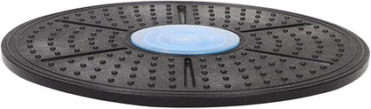 Balance Board Wobble Board for Balance Training Step Platform Fitness with Maze Design Blue for Home Workout Pilates