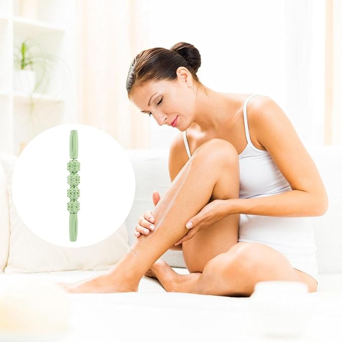 Handheld Muscle Roller Stick Tension Release Sports Tool for Reducing Soreness and Tightness in Back Arm Shoulders Legs