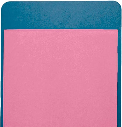 Private Island Hot Yoga Beach Mat Towel Non Slip Recycling Microfiber Quick Dry Compact Sand Water Sports Gym Picnic Blanket Outdoor Camping 24”x68” (Pink, Large)