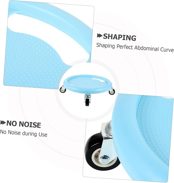 Abdominal Fitness Disc Silent Gliding Exercise Discs for Core Strength Training Compact Ages for and Low-Impact Abdominal Exercises