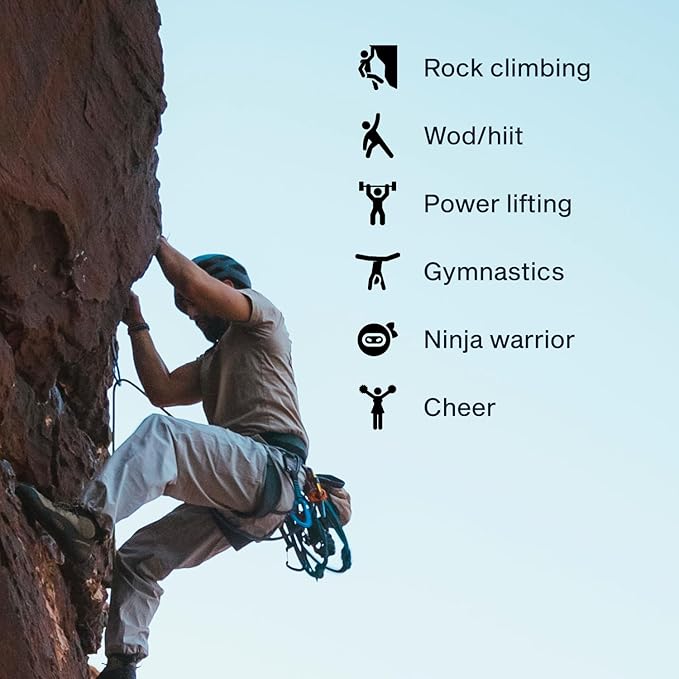 RUNGNE Chalk - Premium Sports Chalk for Rock Climbing, Bouldering, and Weightlifting - High-Performance Chalk for Superior Grip