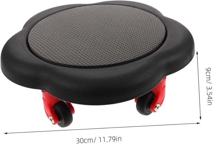 BESPORTBLE 5-Wheel Ab Roller Wheel with Non-Slip Handle Fitness Sliding Disc for Core Strength Training Home Workout Equipment for Abdominal Exercises Supports Fitness Levels